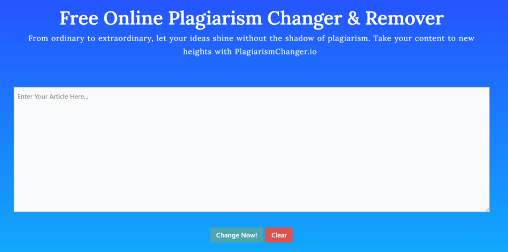 plagiarismchanger.io